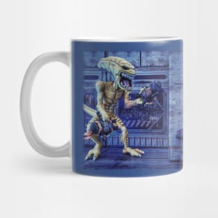 Pizza Monster Attacks Mug